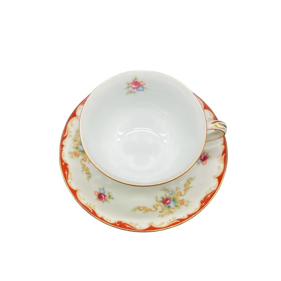 Vintage Harmony House Wembley Pattern Cup and Saucer - Made in Japan - Picture 2 of 3